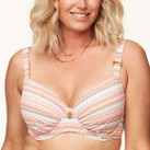 Annadiva Swim Summer Bay Voorgevormde Balconette Bikinitop Aqua