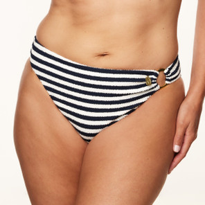 Annadiva Swim Navy Stripes Speciaal Bikinibroekje Blue