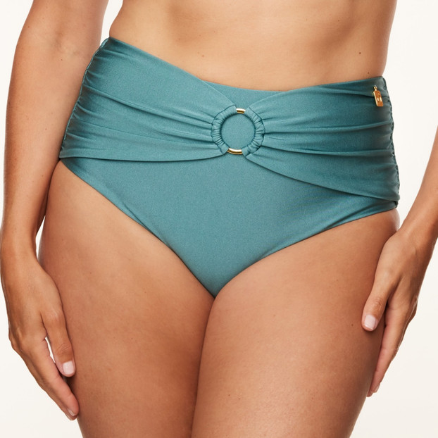Annadiva Swim Frozen Waters High Waist Bikinibroekje Ice