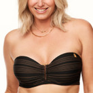 Annadiva Swim The Valley Strapless Bikinitop Arabica Black