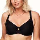 Annadiva Swim The Hills Beugel Bikinitop Black