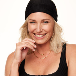 Annadiva Swim The Hills Haarband Black