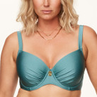 Annadiva Swim Frozen Waters Voorgevormde Balconette Bikinitop Ice