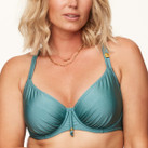 Annadiva Swim Frozen Waters Full Cup Bikinitop Ice