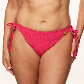 Annadiva Swim Pink Garden Strikbroekje Cerise