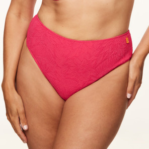 Annadiva Swim Pink Garden Hoog Bikinibroekje Cerise