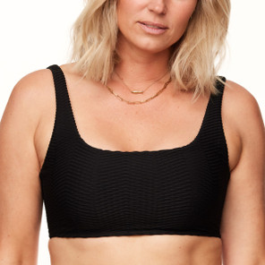 Annadiva Swim The Hills Bralette Bikinitop Black