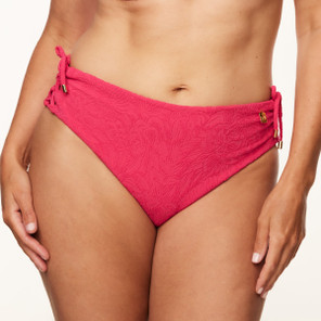 Annadiva Swim Pink Garden Hoog Strikbroekje Cerise