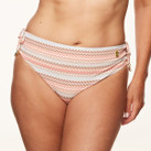 Annadiva Swim Summer Bay Hoog Strikbroekje Aqua