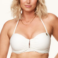 Tide Line Strapless Bikinitop