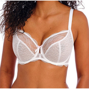 Freya Fancies Plunge BH White