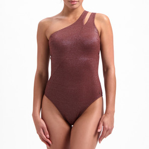 Beachlife Raisin Glitter One Shoulder Badpak