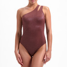 Beachlife Raisin Glitter One Shoulder Badpak