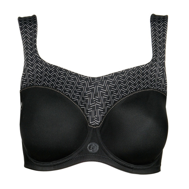 Marie Jo Action Arrow Sport BH Hoog Model Zwart