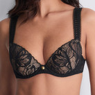 Aubade After Hours Push Up BH Black