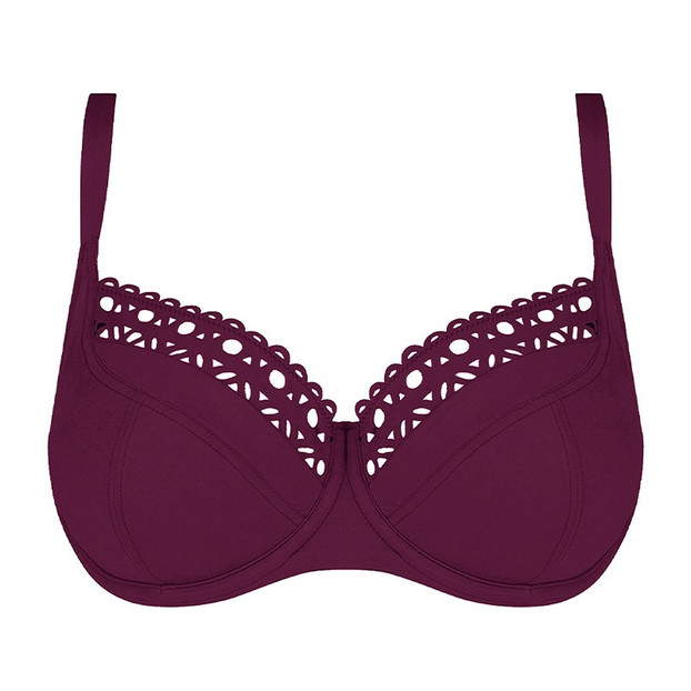 Lise Charmel Badmode Ajourage Couture Beugel Bikinitop Ajourage Prune