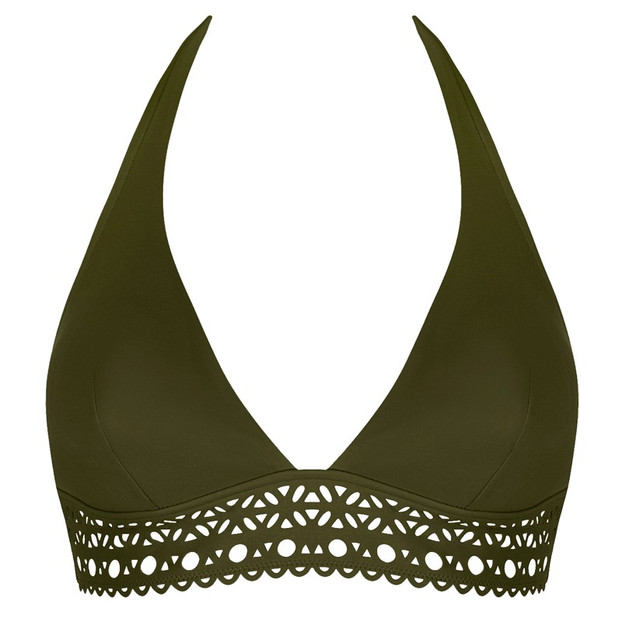 Lise Charmel Badmode Ajourage Couture Halter Bikinitop Avocat