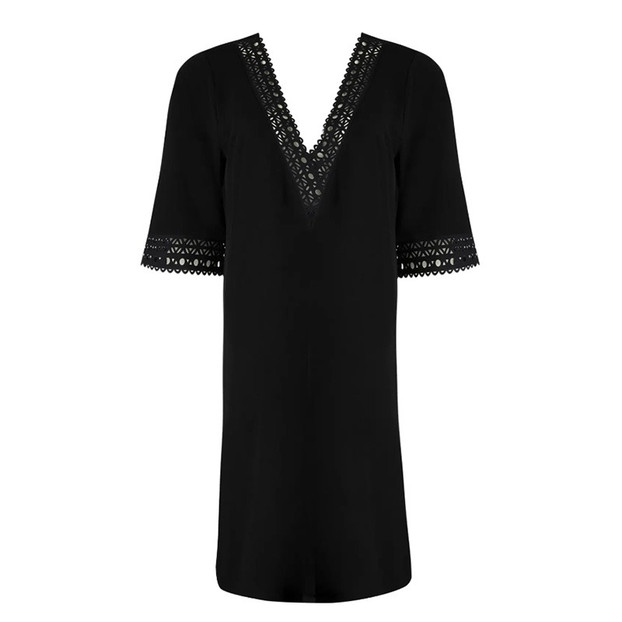 Lise Charmel Badmode Ajourage Couture Kaftan Noir