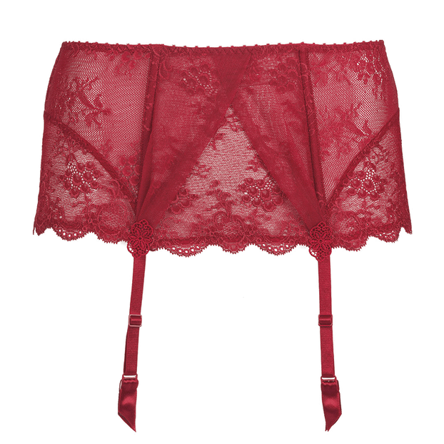 Aubade A L'Amour Hoge Jarretels Rouge Darling