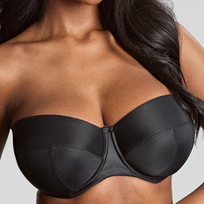 Panache Alice Strapless BH Black