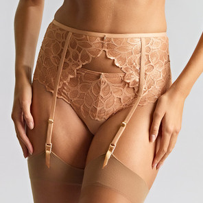 Panache Allure Jarretels Champagne Gold