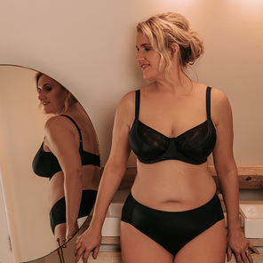 Annadiva Lingerie Première Beugel BH Jet Black