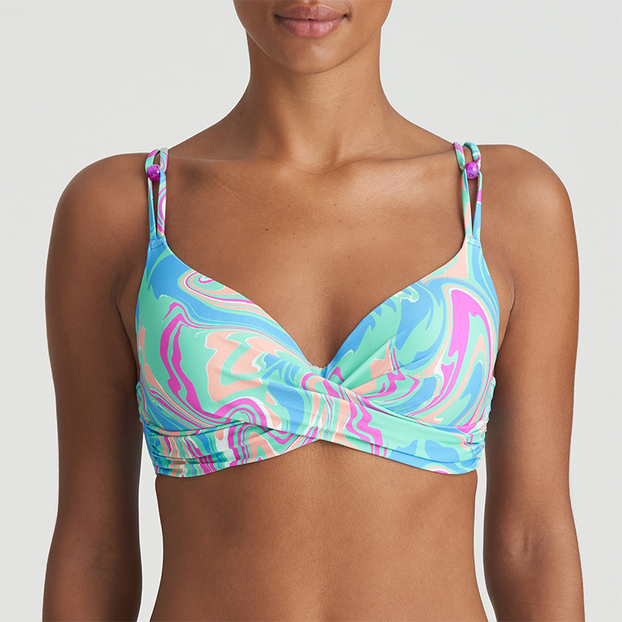Marie Jo Swim Arubani Twist Bikinitop Ocean Swirl
