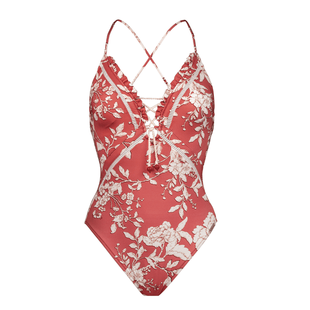 Watercult Summer Renaissance Badpak Vintage Red