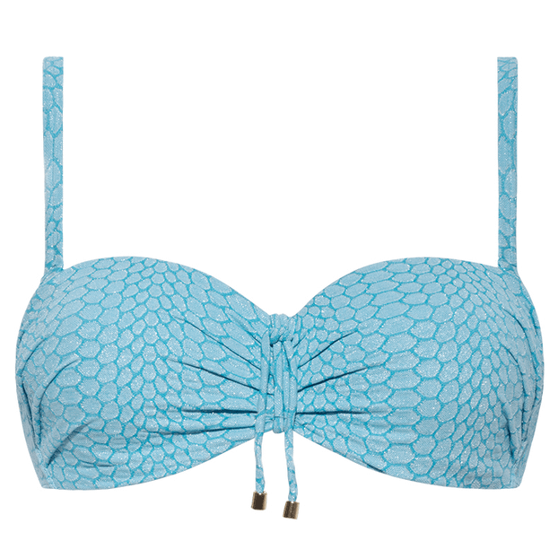 Cyell Snake On Bandeau Bikinitop