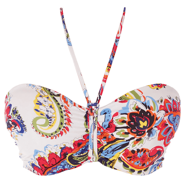Freya Swim Rococo Bandeau Bikinitop Paisley