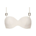 Whisper White Bandeau Bikinitop