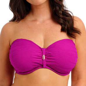 Fantasie Swim Beach Waves Bandeau Bikinitop Bright Fuchsia