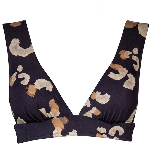 Mayran Mehlhorn Abstraction Voorgevormde Bikinitop Black Neutrals