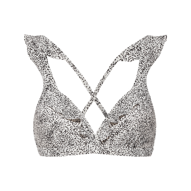 Beachlife Sprinkles plunge bikinitop