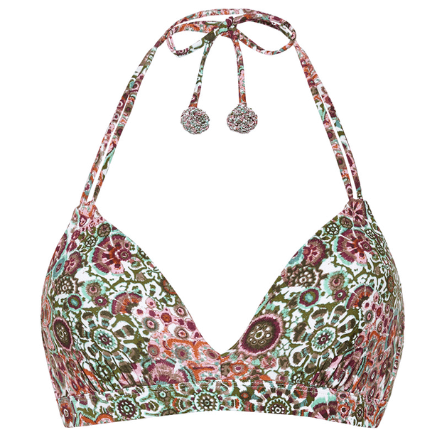 Beachlife Blossom Boutique Padded Triangle Bikinitop 