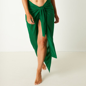 Annadiva Swim Botanic Garden Wikkelrok Vert