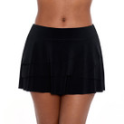 Miraclesuit Bottom Layered Ruffle Skirt Broekje Black