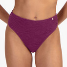 Beachlife Bright Plum High Waist Bikinibroekje Plum