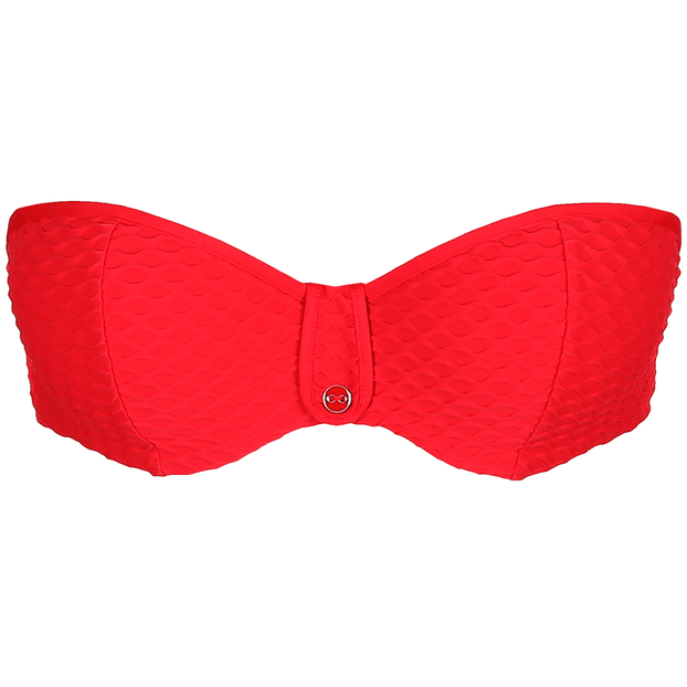Marie Jo Swim Brigitte Strapless Bikinitop True Red