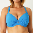 Annadiva Swim Capri Voorgevormde Balconette Bikinitop Cornflower