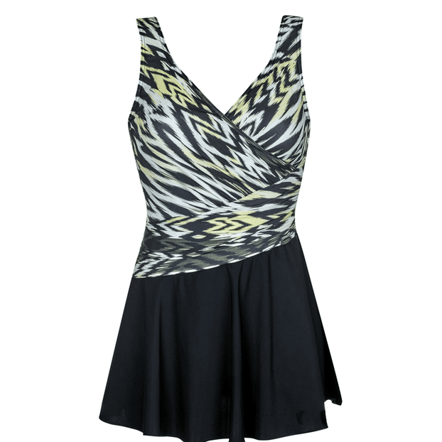 Sunflair Caribbean Temptation Badpak Met Rokje Black/Green