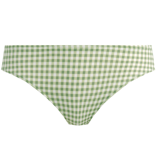 Freya Badmode Check In Bikinibroekje Khaki