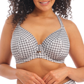 Checkmate Plunge Bikinitop