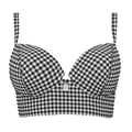 Checky Longline Bikinitop