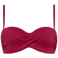 City Slick Sangria Bandeau Multiway Bikinitop