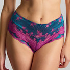 Panache Clara Tailleslip Teal Magenta