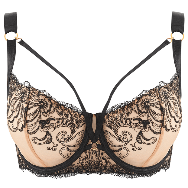 Aubade Baisers Charnels Comfort BH Noir Cachemire