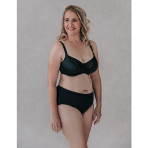 Annadiva Lingerie Comfy Tailleslip Jet Black