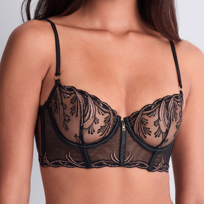 Aubade Cosmic Romance Longline BH Black Star