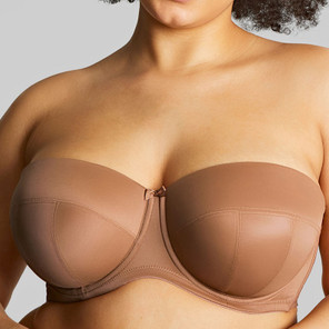 Sculptresse Dana Strapless BH Caramel